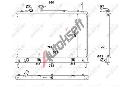 NRF Chladi vody NRF 53904, 53904