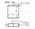 NRF Vmnk tepla vnitnho vytpn NRF 54226, 54226
