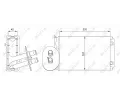 NRF Vmnk tepla vnitnho vytpn NRF 54247, 54247