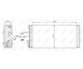 NRF Vmnk tepla vnitnho vytpn NRF 54259, 54259