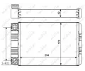 NRF Vmnk tepla vnitnho vytpn NRF 54274, 54274