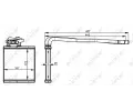 NRF Výměník tepla vnitřního vytápění NRF 54343, 54343