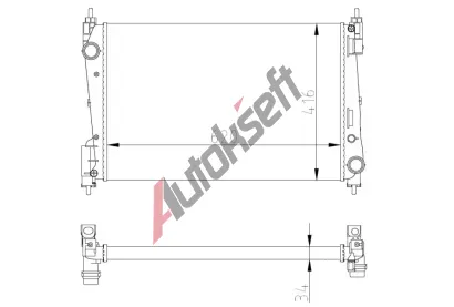 NRF Chladi vody Economy Class NRF 54752A, 54752A