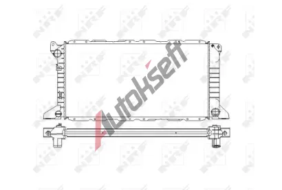 NRF Chladič vody NRF 54754, 54754  NRF Chladič vody NRF 54754, 54754