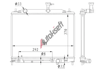 NRF Chladi� vody NRF 550015, 550015