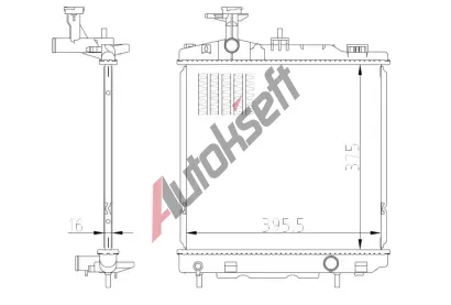 NRF Chladi vody NRF 550022, 550022