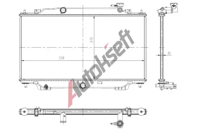 NRF Chladi vody NRF 550024, 550024