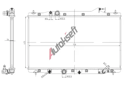 NRF Chladi� vody NRF 550040, 550040