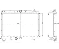 NRF Chladi vody NRF 55306, 55306