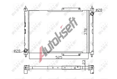 NRF Chladi vody Economy Class NRF 55425A, 55425A