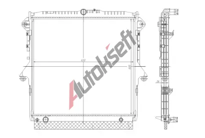 NRF Chladič vody NRF 560001, 560001 NRF Chladič vody NRF 560001, 560001