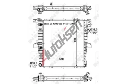 NRF Chladi vody NRF 56034, 56034