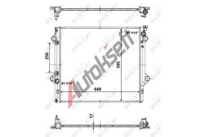 NRF Chladi vody NRF 56104, 56104