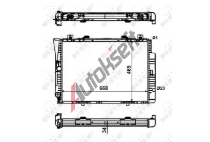 NRF Chladi� vody NRF 56142, 56142