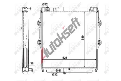 NRF Chladi� vody NRF 56152, 56152