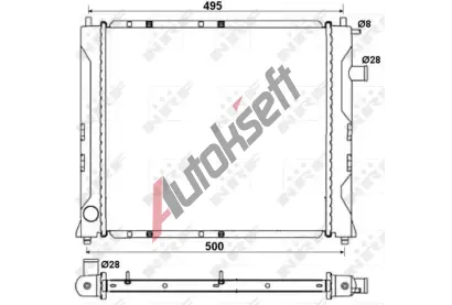 NRF Chladi vody Economy Class NRF 58107A, 58107A