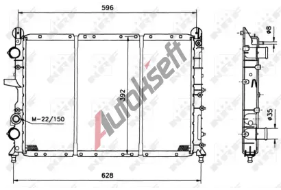 NRF Chladi� vody NRF 58123, 58123
