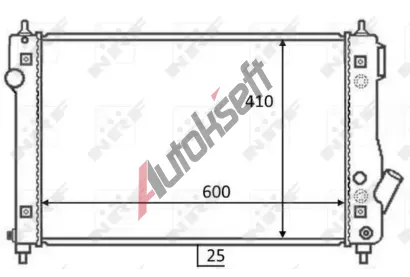 NRF Chladi vody NRF 59054, 59054