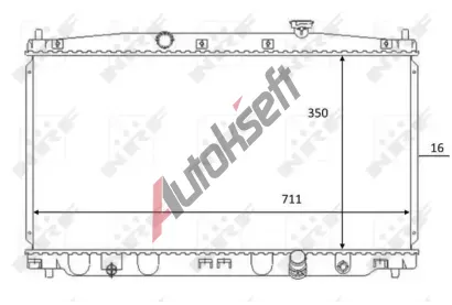 NRF Chladi vody NRF 59066, 59066
