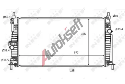 NRF Chladi vody NRF 59068, 59068