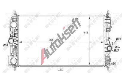 NRF Chladi vody NRF 59076, 59076