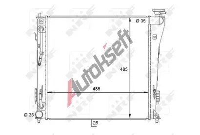 NRF Chladi vody NRF 59087, 59087