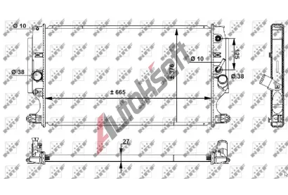 NRF Chladi� vody NRF 59202, 59202