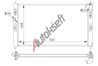 NRF Chladi vody NRF 59260, 59260