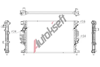 NRF Chladi vody NRF 59284, 59284