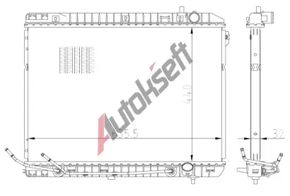 NRF Chladi vody NRF 59297, 59297