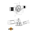 NRF Termostat chladiva EASY FIT NRF 725009, 725009