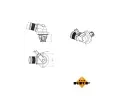 NRF Termostat chladiva EASY FIT NRF 725015, 725015