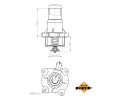 NRF Termostat chladiva EASY FIT NRF 725030, 725030