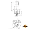 NRF Termostat chladiva EASY FIT NRF 725033, 725033