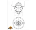 NRF Termostat chladiva EASY FIT NRF 725036, 725036