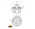 NRF Termostat chladiva EASY FIT NRF 725061, 725061