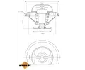 NRF Termostat chladiva EASY FIT NRF 725072, 725072