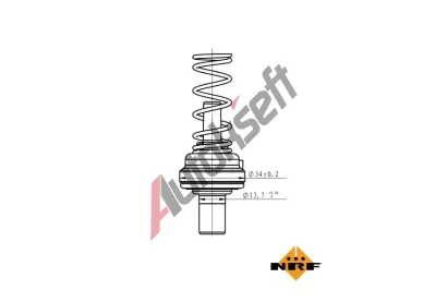 NRF Termostat chladiva EASY FIT NRF 725085, 725085