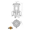 NRF Termostat chladiva EASY FIT NRF 725095, 725095