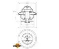 NRF Termostat chladiva EASY FIT NRF 725106, 725106