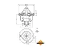 NRF Termostat chladiva EASY FIT NRF 725108, 725108
