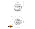 NRF Termostat chladiva EASY FIT NRF 725128, 725128