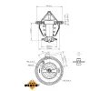 NRF Termostat chladiva EASY FIT NRF 725132, 725132