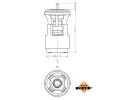 NRF Termostat chladiva EASY FIT NRF 725133, 725133