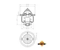NRF Termostat chladiva EASY FIT NRF 725134, 725134