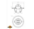 NRF Termostat chladiva EASY FIT NRF 725156, 725156