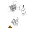 NRF Termostat chladiva EASY FIT NRF 725164, 725164