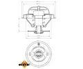 NRF Termostat chladiva EASY FIT NRF 725185, 725185