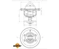 NRF Termostat chladiva EASY FIT NRF 725206, 725206