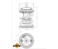 NRF Termostat chladiva EASY FIT NRF 725219, 725219